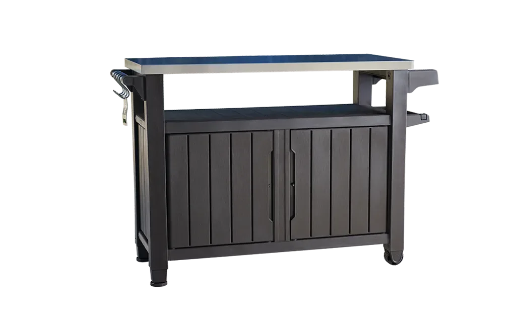 Keter Unity XL Outdoor Kitchen Cart with Storage