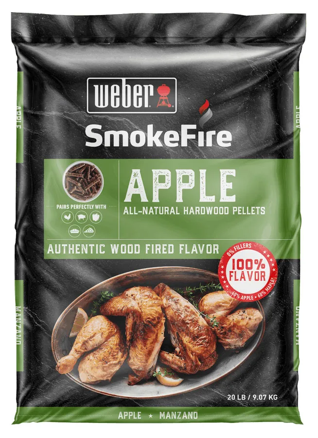 Weber Apple All-Natural Hardwood Pellets