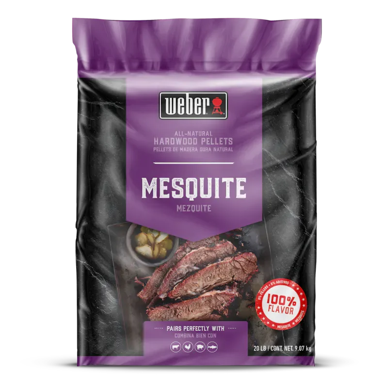 Weber Mesquite All-Natural Hardwood Pellets